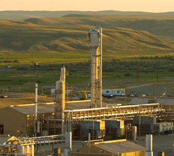 Opal Gas Processing Plant in Wyoming